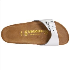 Silver Madrid Birkenstocks